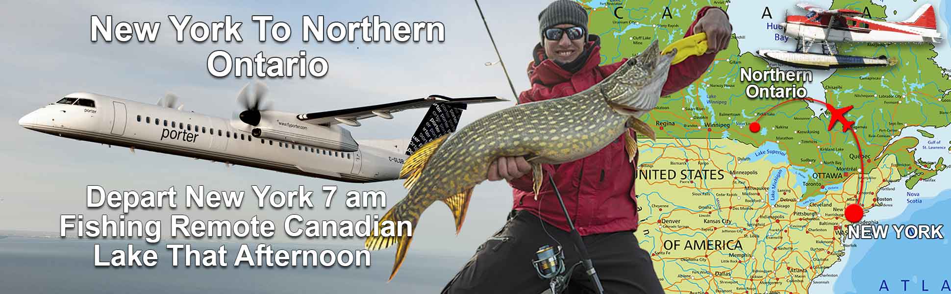 Fly From New York Canadian fishing